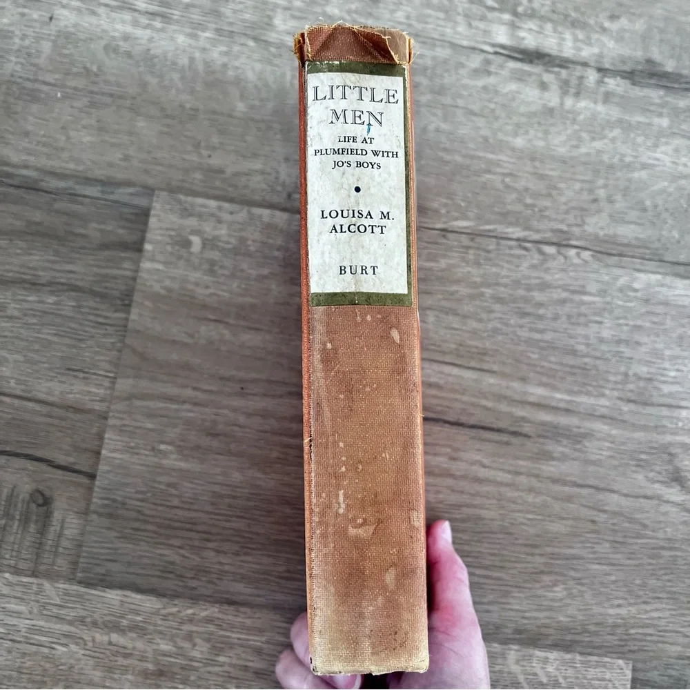 Antique Book 1915 “Little Men” Life At Plumfield With Jo’s‎ Boys